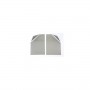 Electrodes pieds/mains inox pour Ionomat - la paire