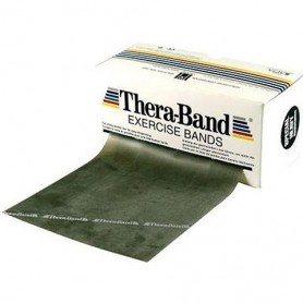 Bande de rééducation Thera-Band - 5,50 m - Force spécial fort