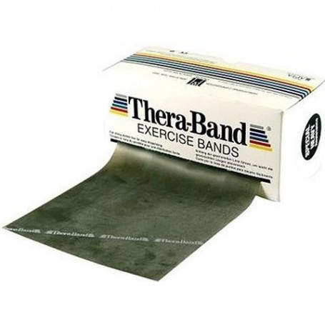Bande de rééducation Thera-Band - 5,50 m - Force spécial fort