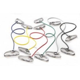 Thera-Band tubing avec poignées 1.4m - Force souple