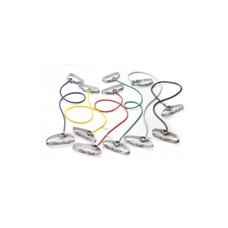 Thera-Band tubing avec poignées 1.4m - Force souple