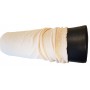 HOUSSE EPONGE pour COUSSIN 1/2 CYLINDRIQUE - beige