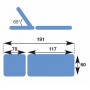 DIVAN ELECTRIQUE BI-PLANS - HMM2-LG