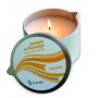 BOUGIE DE MASSAGE parfum TILLEUL