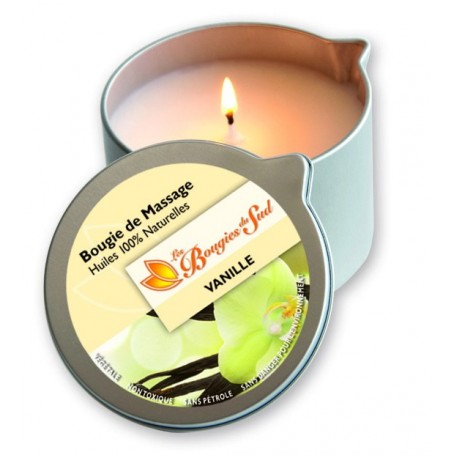 BOUGIE DE MASSAGE parfum TILLEUL