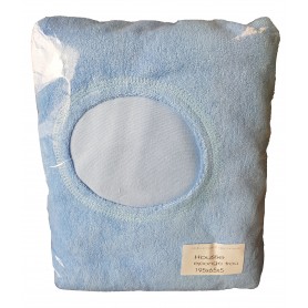 HOUSSE EPONGE avec trou visage pour TABLE - l'unité - bleu baltique