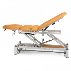 Table de massage FERROX® CEZANNE PRO 7 plans + cyphose électrique + 4 roulettes + cadre de commande