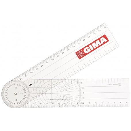 GONIOMETRE TRANSPARENT 36,5cm