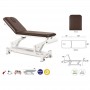 Table de massage Ecopostural C5533 - 2 plans + 1 tabouret offert