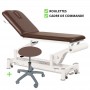 Table de massage Ecopostural C5533 - 2 plans + 1 tabouret offert