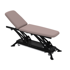 Table de massage GENIN - SANTEO 3275 - 2 plans + roulettes + barres périphériques