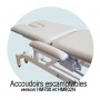 TABLE DE MASSAGE ELECTRIQUE AVEC ACCOUDOIRS PLONGEANTS - HM700 AP