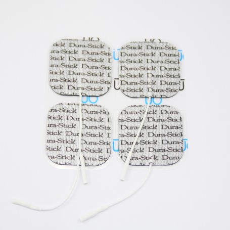 Electrodes DURA-STICK  carrée 50x50mm - sachet de 4