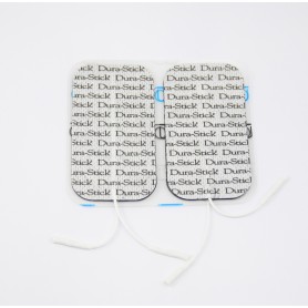 Electrodes DURA-STICK rectangulaire 50x90mm - sachet de 4