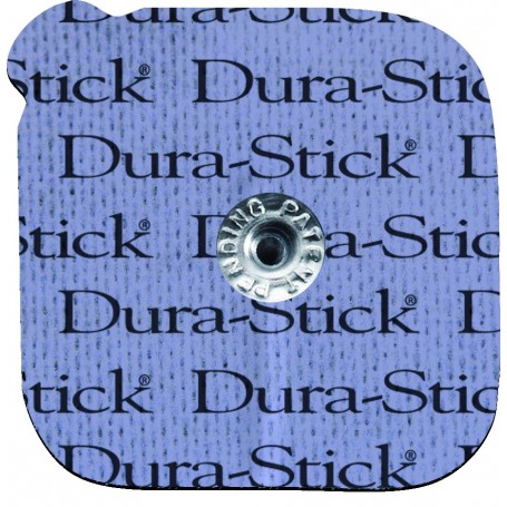 Electrode DURA-STICK + SNAP - carrée 50x50 - sachet de 4