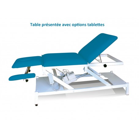 TABLE DE MASSAGE ELECTRIQUE AVEC ACCOUDOIRS PLONGEANTS MULTI-POSITIONS - HM700 APMP