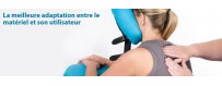 Chaise de massage et appui facial - HELYTIS MÉDICAL